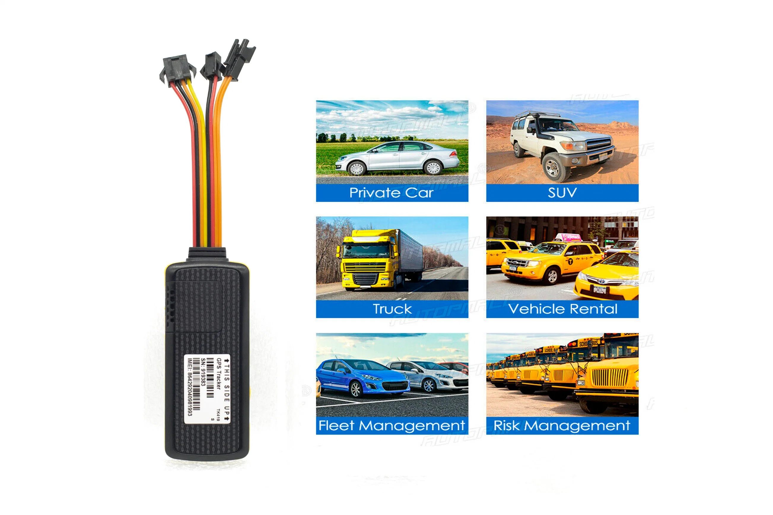 Top Car GPS Tracker with Agps Positioning Assistance