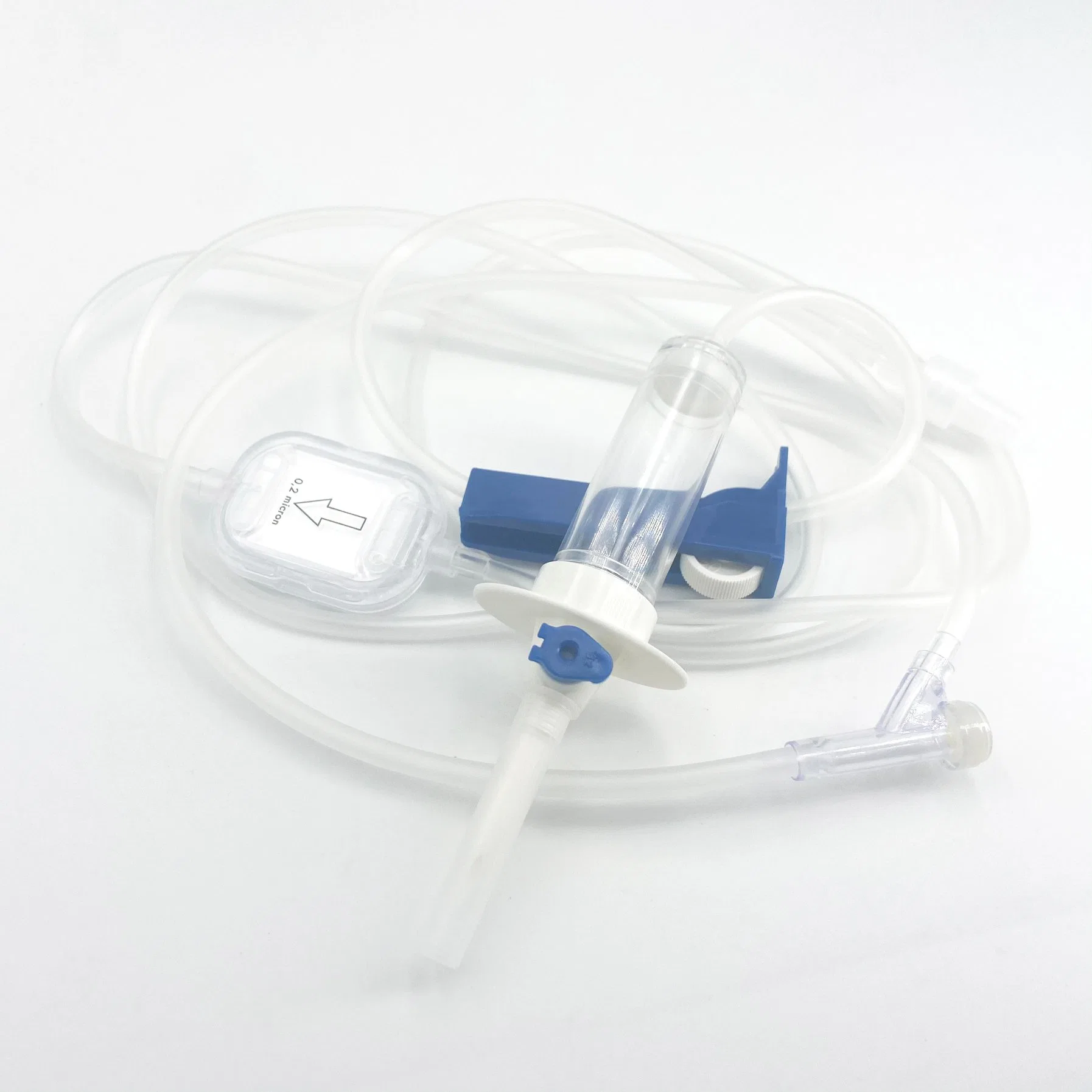 Factory Direct Supply Disposable Medical Sterilization Infusion Set with Precision Flow Regulator