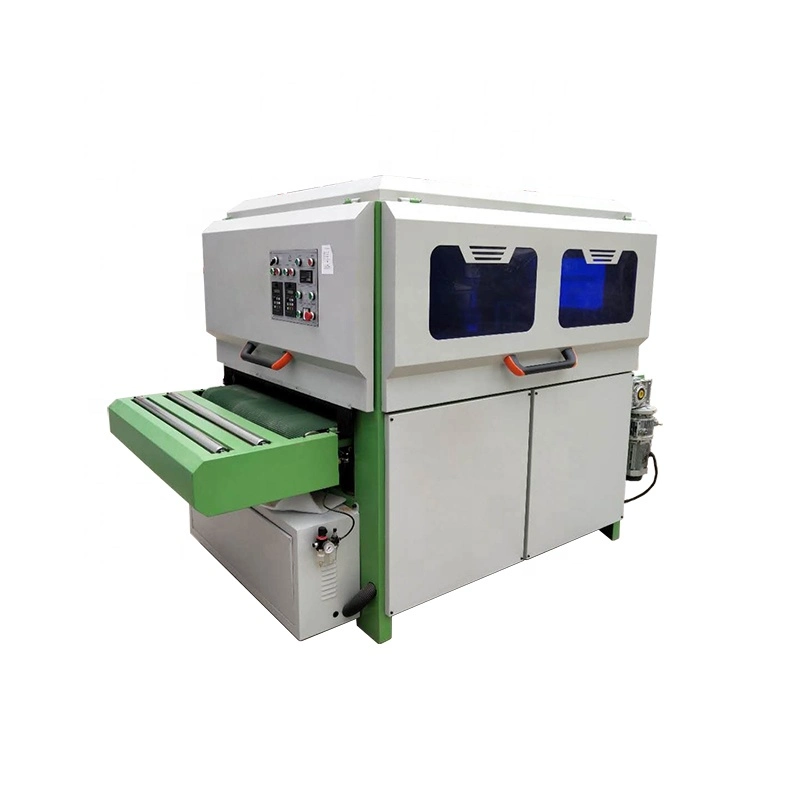 Automatic Plane Double-Sided Polish Machine Woodworking Machinery Wood Board Cabinet Door Wood Door Primer Special-Shaped Sanding Machine