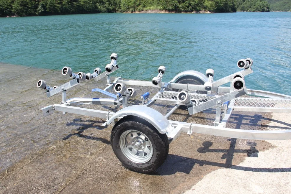 2019 Hot DIP Galvanized Boat Trailer with Wobble Rollers