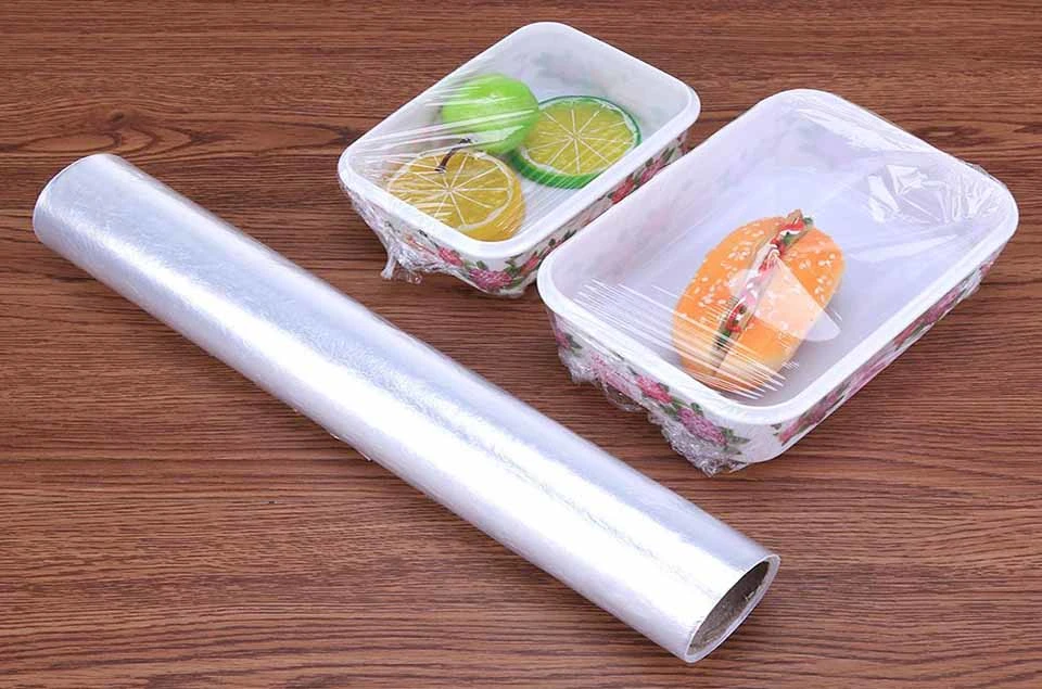 Flex paquete vacío de rollo de film estirable Coex de Nylon Material de transporte de pescado compresa caliente los alimentos sanos la película plástica