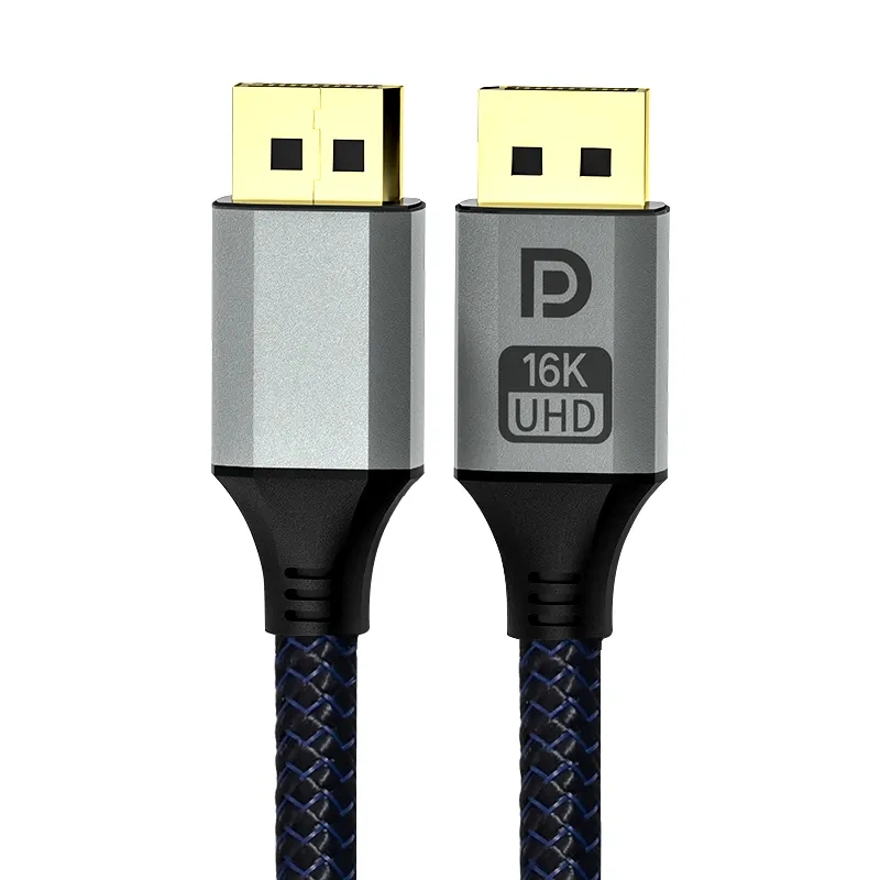 1m 2m Computer Video Gaming Aluminium Alloy Dp 2.0 Cable