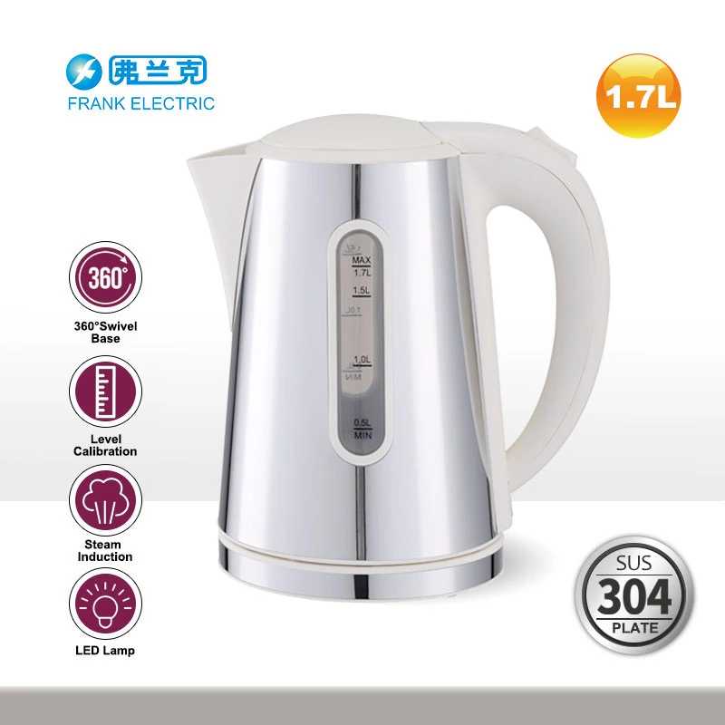 1.7L Stainless Steel Electric Kettle Kitchen Appliance