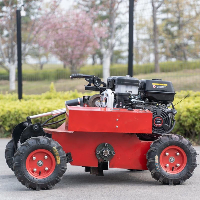 Mower Grass Cutter Robot Remote Control Lawn Mower Brush Cutter Agricultural Machinery From The Manufacturer