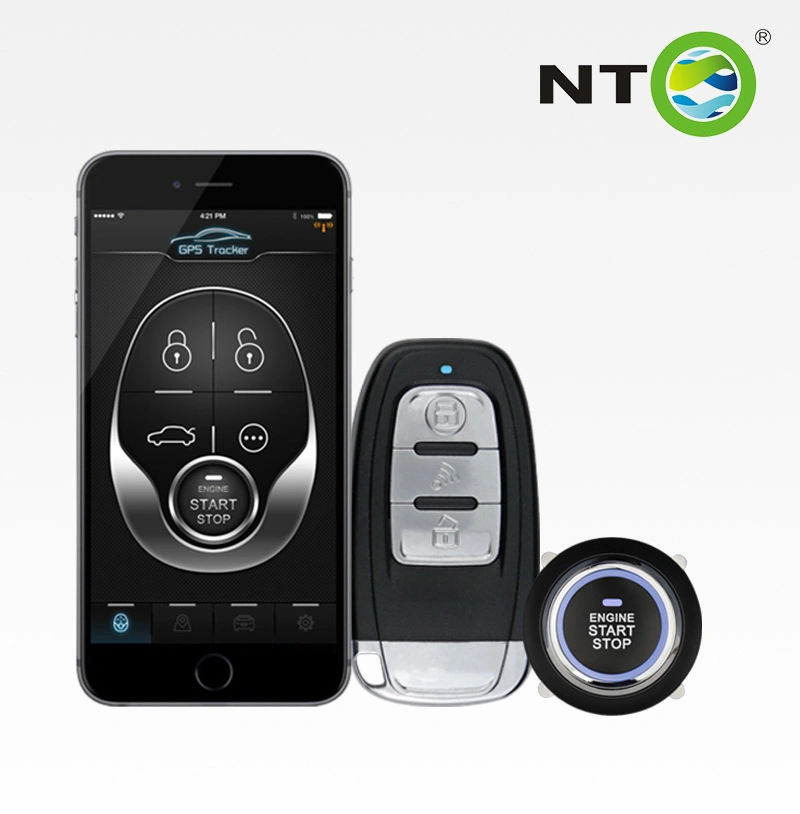 Npour meilleur Tracker GPS des commandes à distance un moyen de la fonction alarme de voiture avec PKE