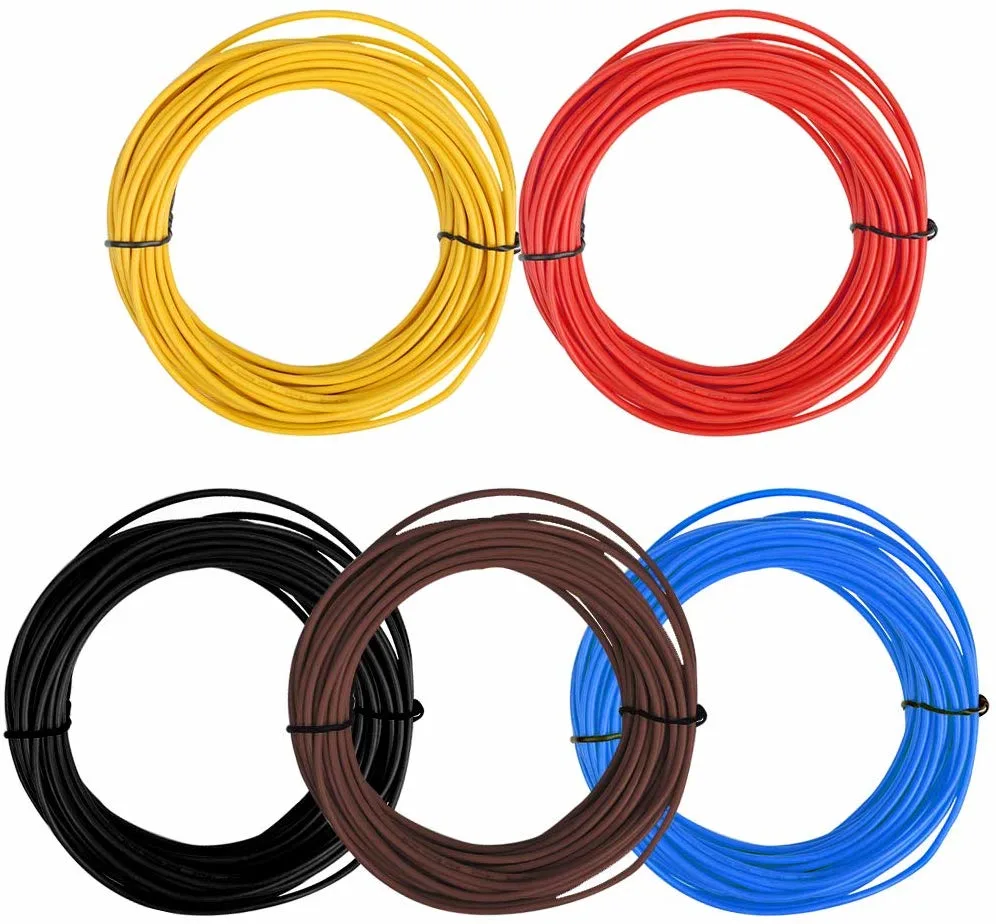 ISO German Standard Automotive Copper Wire Fly Temperature Resistant PVC Insulated Single Core Low Voltage Automobile Wire Low Price Fast Shipment