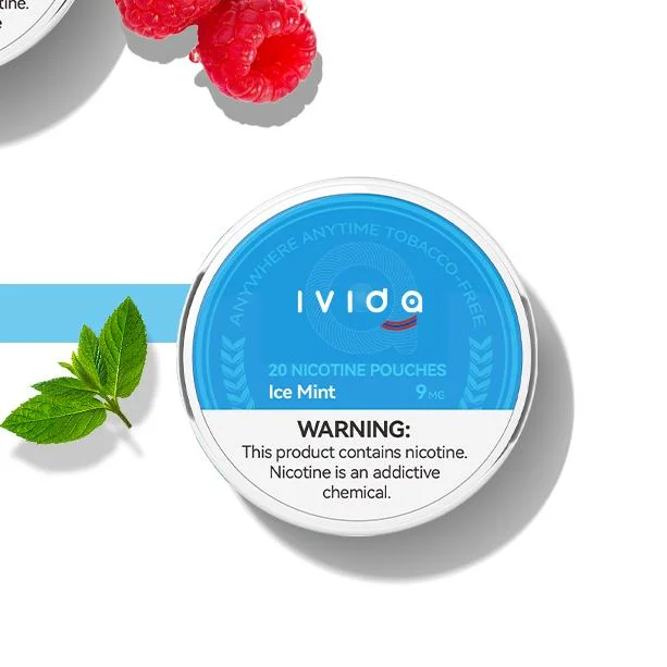 Supplier of Nicotine Pouches for Production Ice Cool Spearmint Oral Snus Fast Delivery Popular Cherry Strawberry Grape Ice Different 3 Flavors Nicotine Pouch