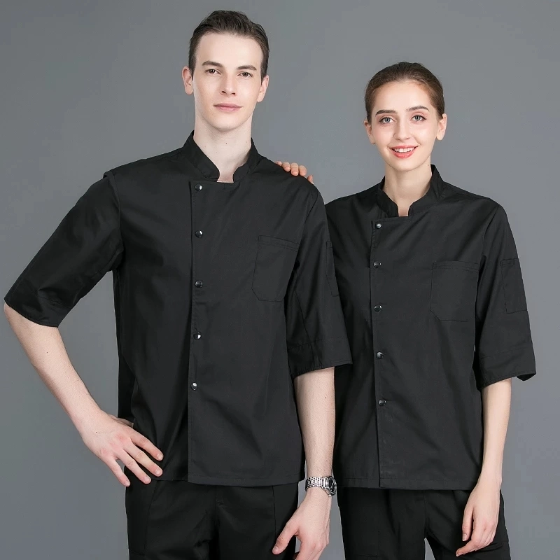 Master Chef uniforme shirt Homme et Femme cuisine Cook Jacket