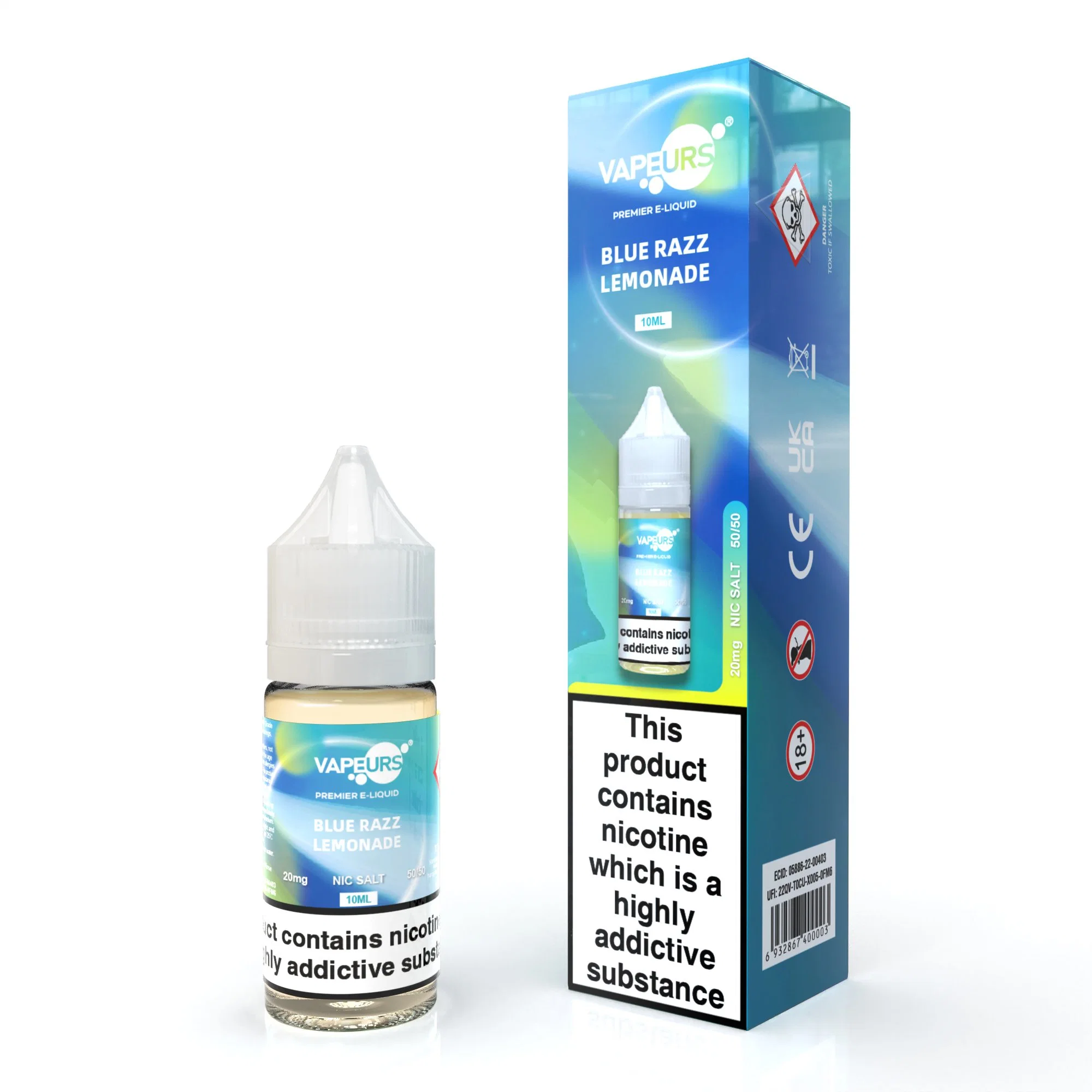 Strong Taste Tpd 10ml Plastic Bottle E Juice Real Fruit Flavors 3mg 6mg 20mg Nicotine Salt E-Juice Vape Juice for Disposable/Chargeable Vape