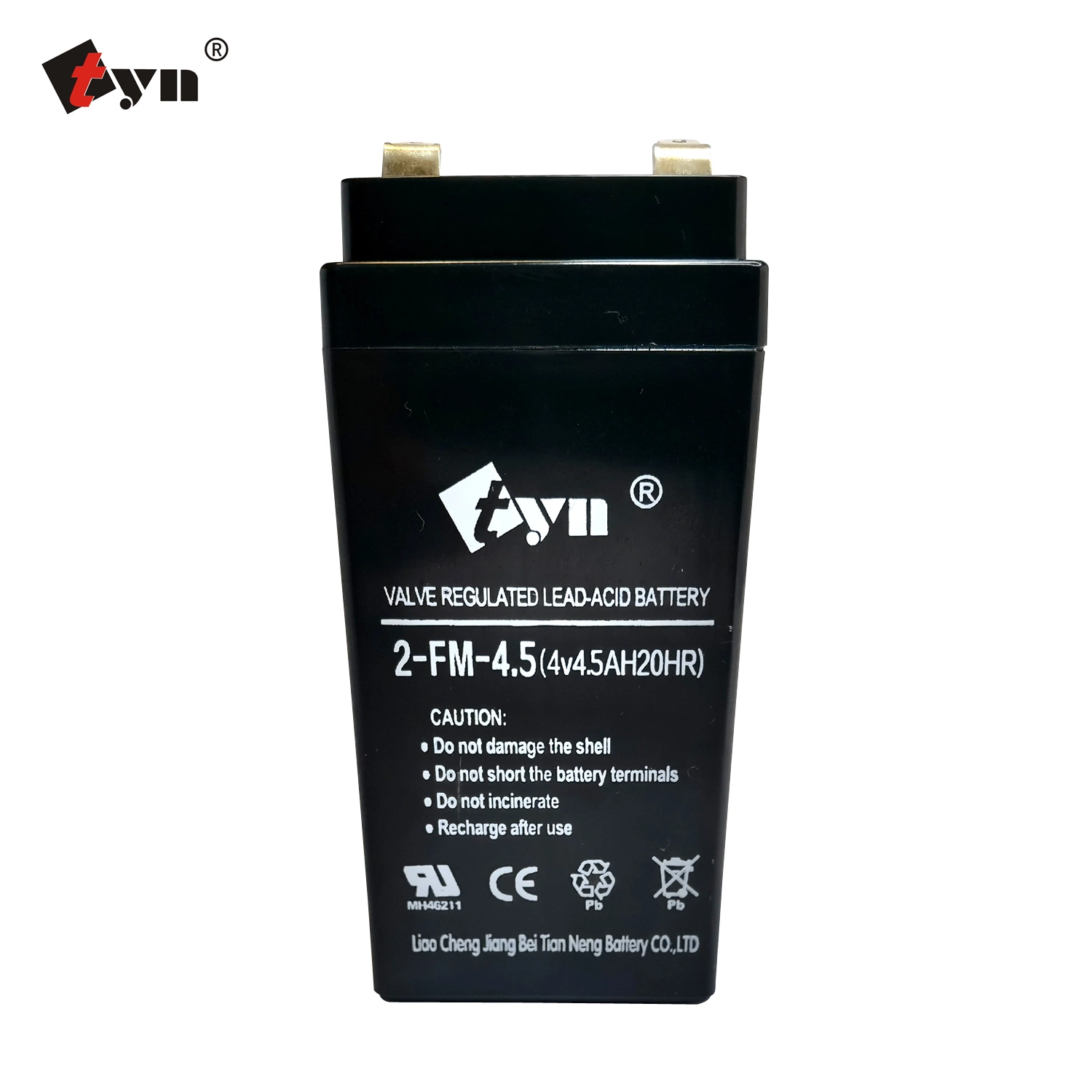 4V4.5ah Sealed Lead Acid Battery AGM Gel UPS 4V5ah Solar Power Storage