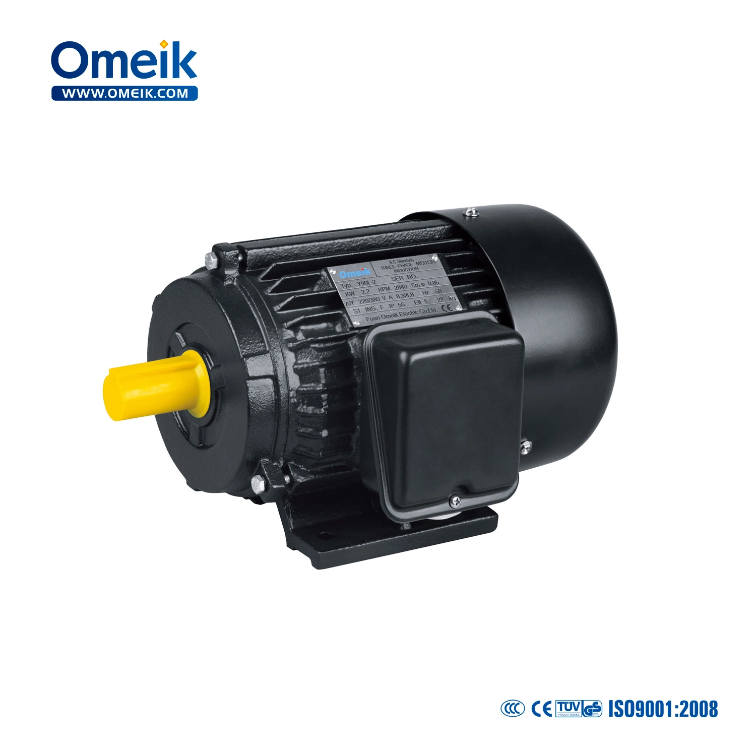 Omeik Y Series 380V/660V IEC Standard Three Phase Motor