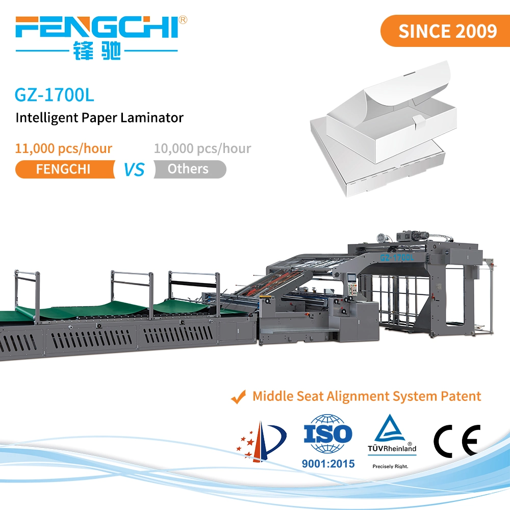 Précision stable de l'alignement de collage du papier pour carton flûte Machine de contrecollage