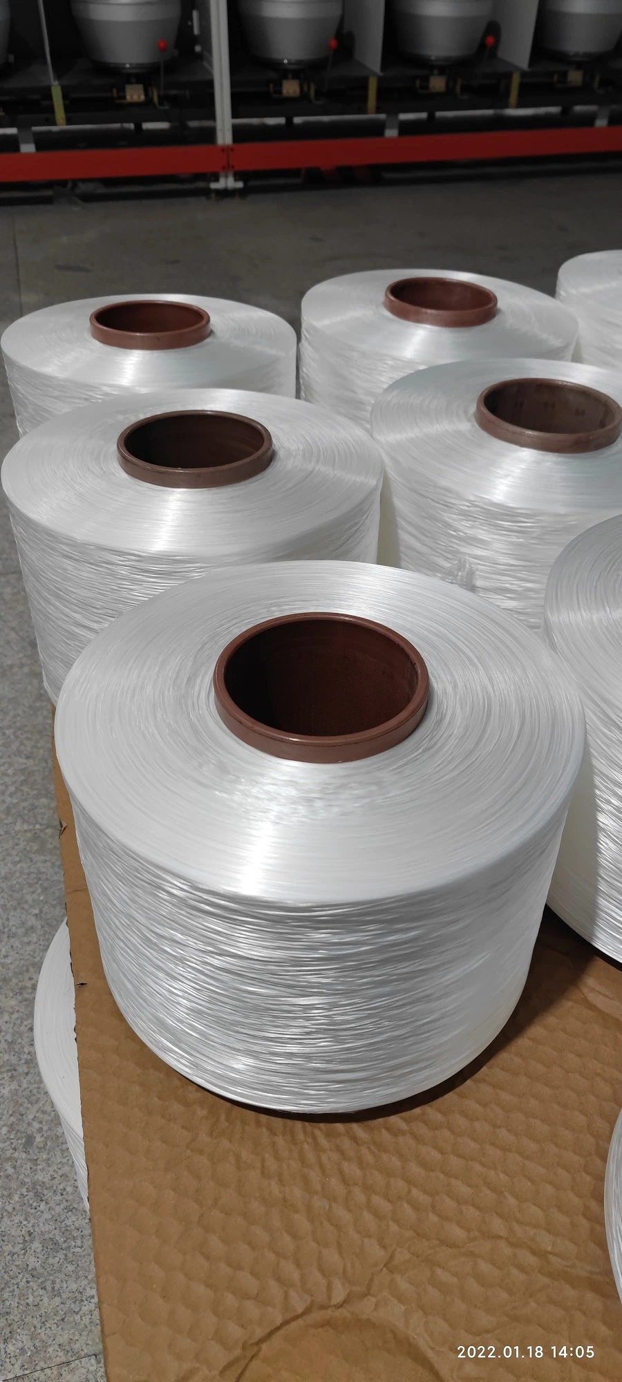 100% Polypropylene Raw White + Dyed Multifilament High Tenacity 900d FDY PP Yarn