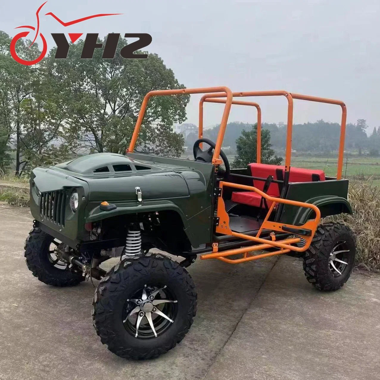 Dune Buggy 320cc 2WD ATV UTV off-Road Shaft Drive with Four Seater