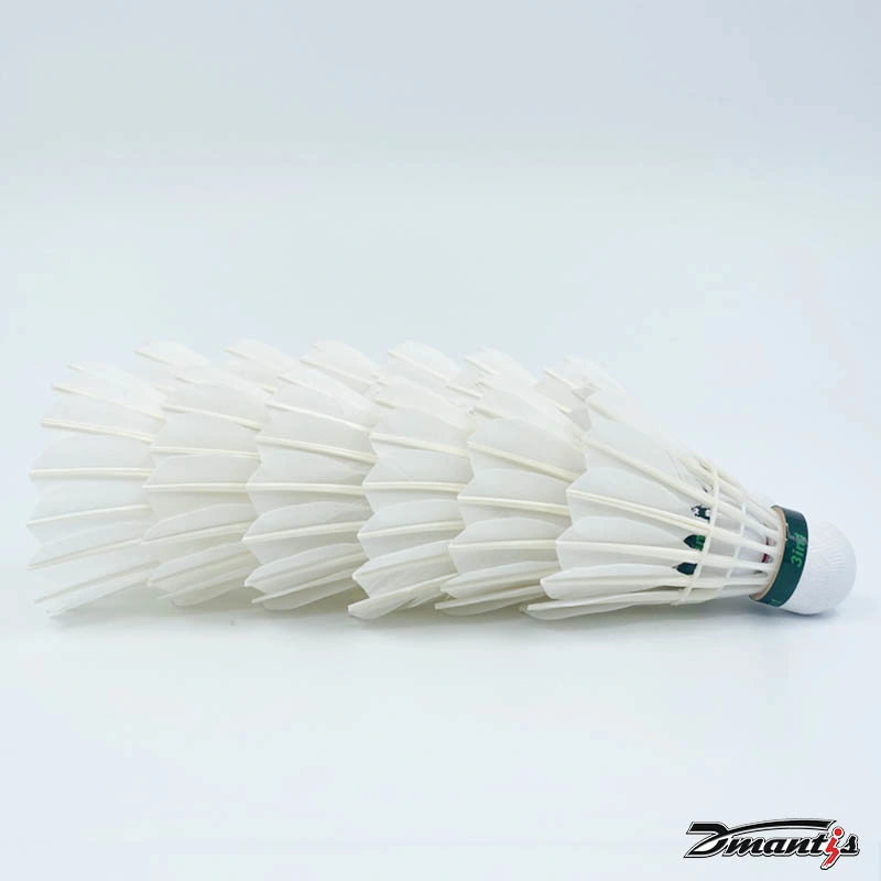 Top Sales Good Quality Goose Feather Dmantis D45 Training Badminton Shuttlecock