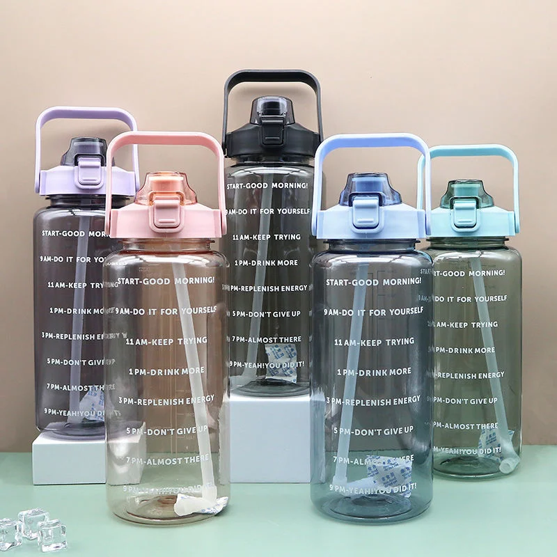 19 litros de Té de 5 galones Infuser Kids lindo Cristal Plaza de la botella de agua