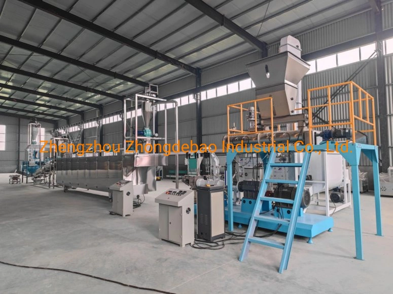 Factory Price Animal Pet Dog Cat Fish Food Soybean Extruder Plant Full Fat Soya Feed Processing Machine Line for Making Soya Meal