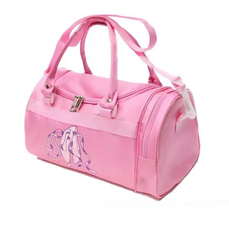 Cute Ballet Dance Bag Kids Dress Dance Bag, Girls Personalized Waterproof Bag Ballerina Duffel Bag