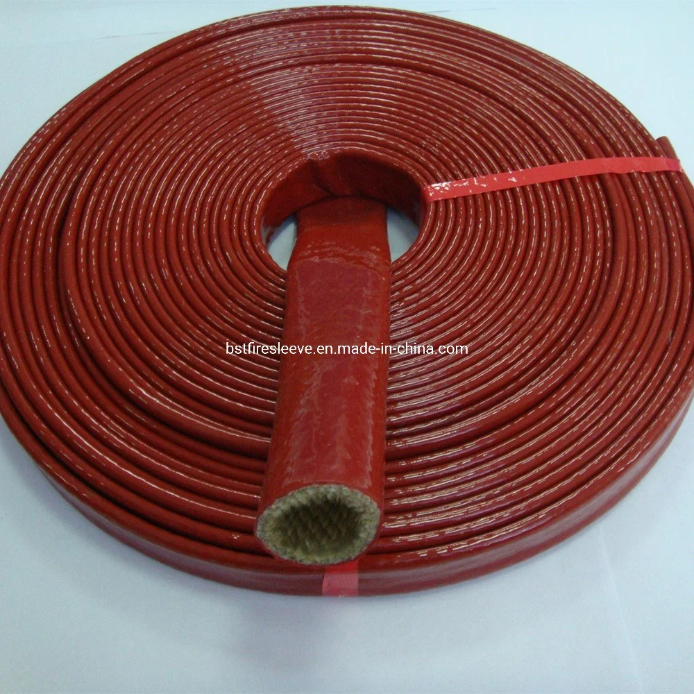 Fabricante fábrica China borracha silicone fibra de vidro mangueira hidráulica indústria tubo Isolamento térmico manga de incêndio de alta temperatura