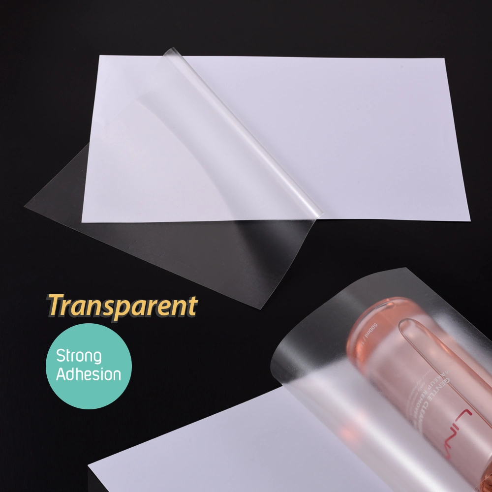 A3+Clear Pet Vinyl Rightint Carton A3, A3+, OEM economic label