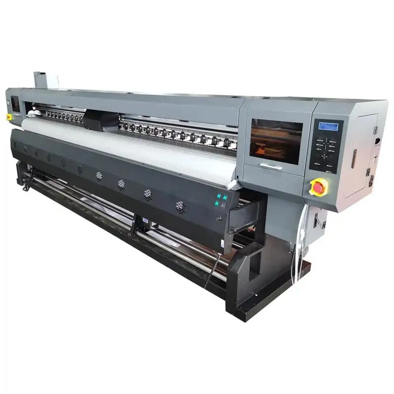 Best Selling 3.2m Outdoor Large Format Eco Solvent Printer Sublimation S3200 with Dual or Three Print Heads