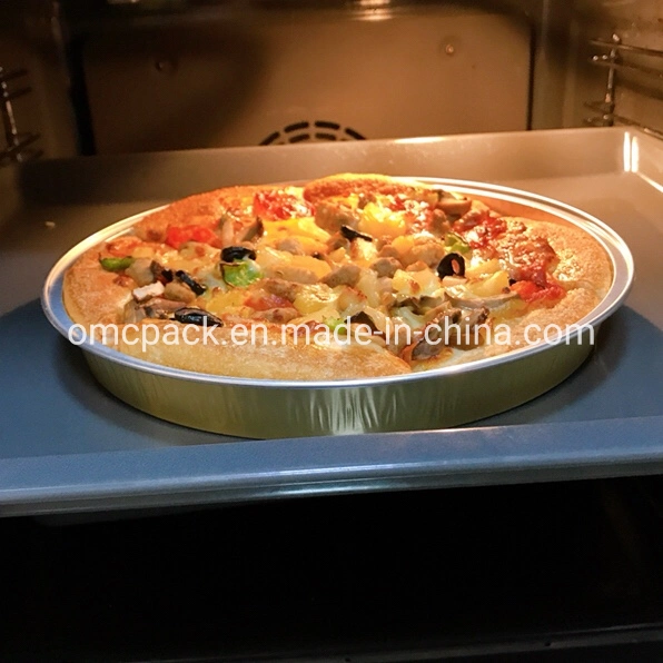 9.5 Inch Household Round Foil Pizza Pans, Durable Pizza Tray