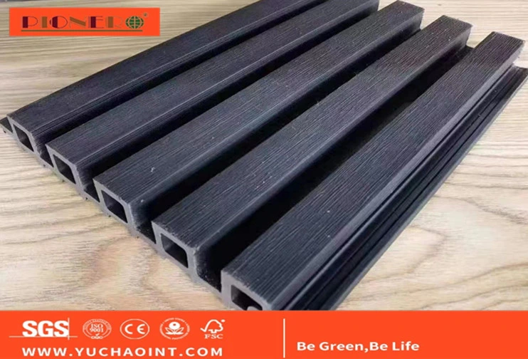 Cheap Outdoor Waterproof Eco Wood Composite Wall Louvers Exterior WPC Decorative Wall Panels