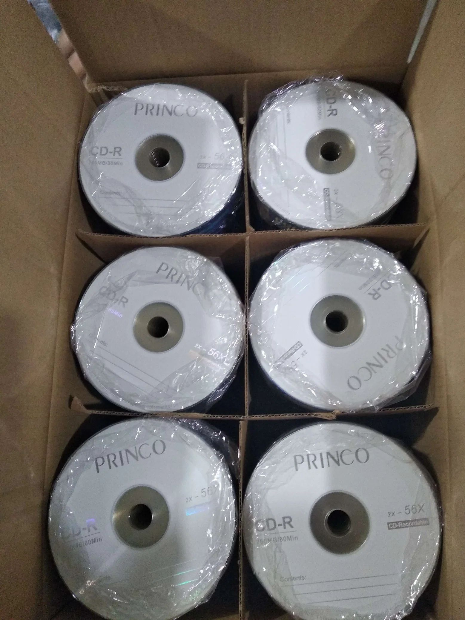 Sample Free Cheap Price Empty DVD 52X / 700MB Storage Capacity Blank Printable CD Disc for Promotion Sale