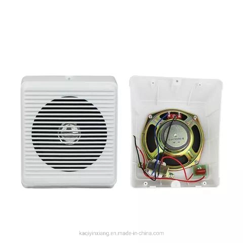 Modern 5'' Audio System Flat in Wall Speakers for Shopping Mall
