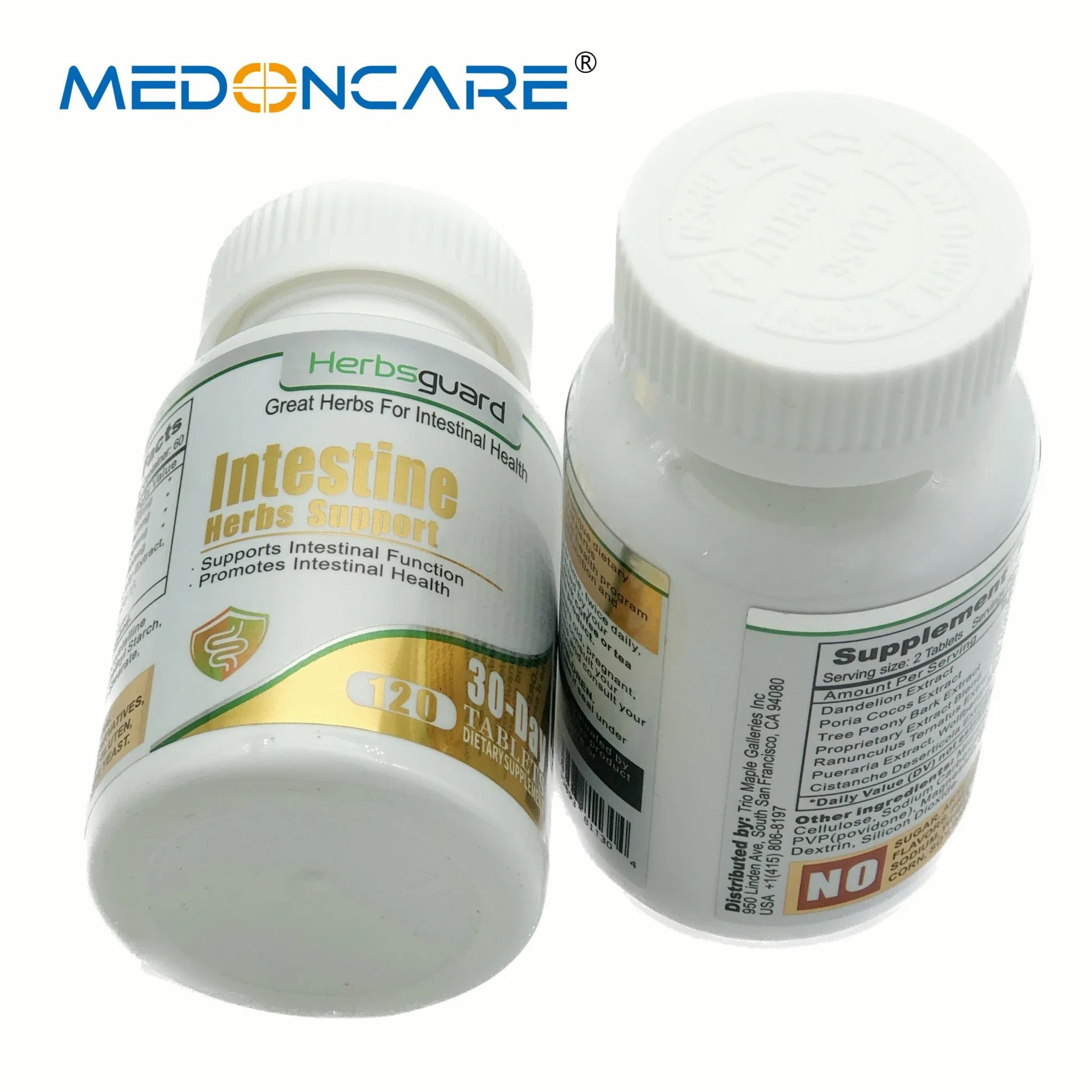 OEM ODM Chinese Pharmaceutical Manufacturer Herbal Dietary Supplement for Intestinal Health