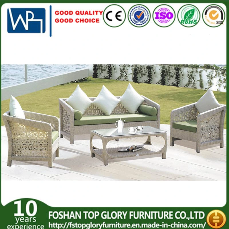 Synthetic Rattan Outdoor Garden Furniture Cornor Sofa Set (TG-1020)