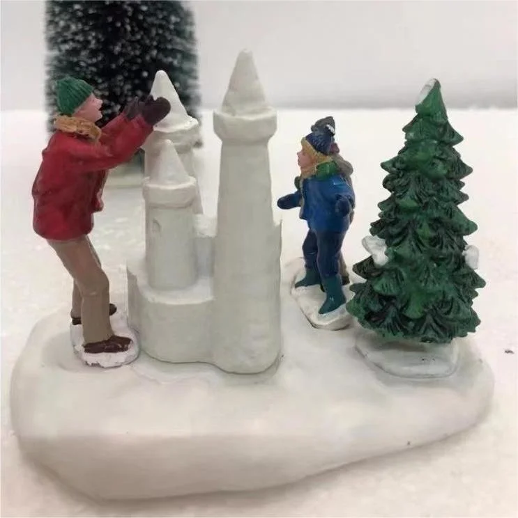 OEM Factory Customized Christmas Figurines Wholesale Resin Crafts Handmade Resin Crafts Miniature Decor Miniature Design Miniature Gifts Manufacturer in China
