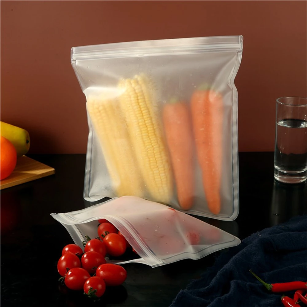 Factory Wholesale/Supplier BPA Free Reusable Freezer Bags for Fruits Sandwich Snack Meal Prep Travel Item