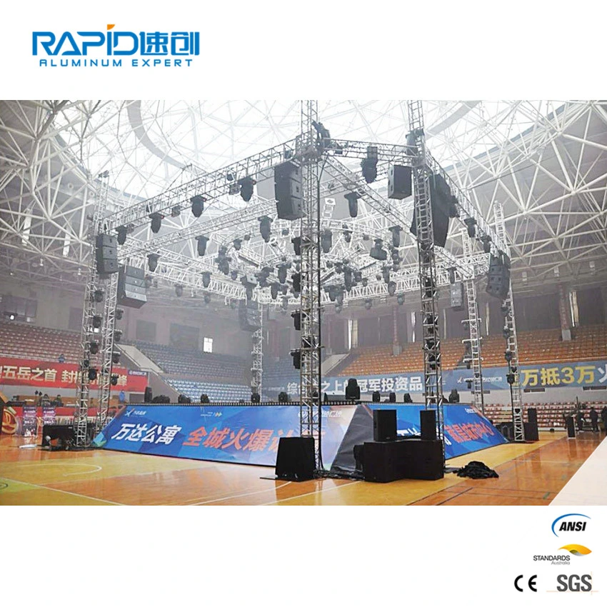 Lighting Aluminum Frame Stage LED Modular Display Truss System for Exhibition Event