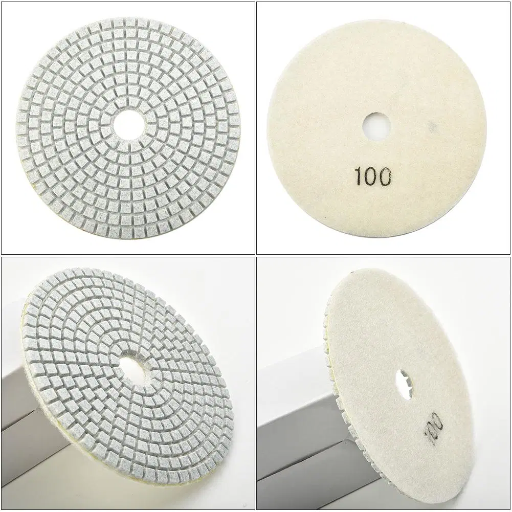 Diamond Polishing Pad Home Granite Grinding Limestone Marble Transition Tool Concrete Dry/Wet Floor Restoration