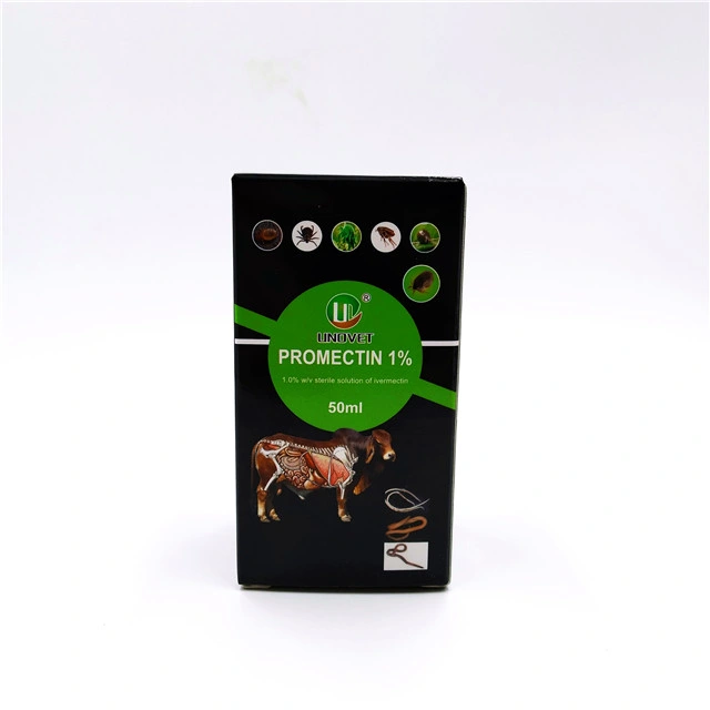 Ivermectin Injection GMP Level Veterinary Medicine Good Quality Injection Cattle Use 100ml