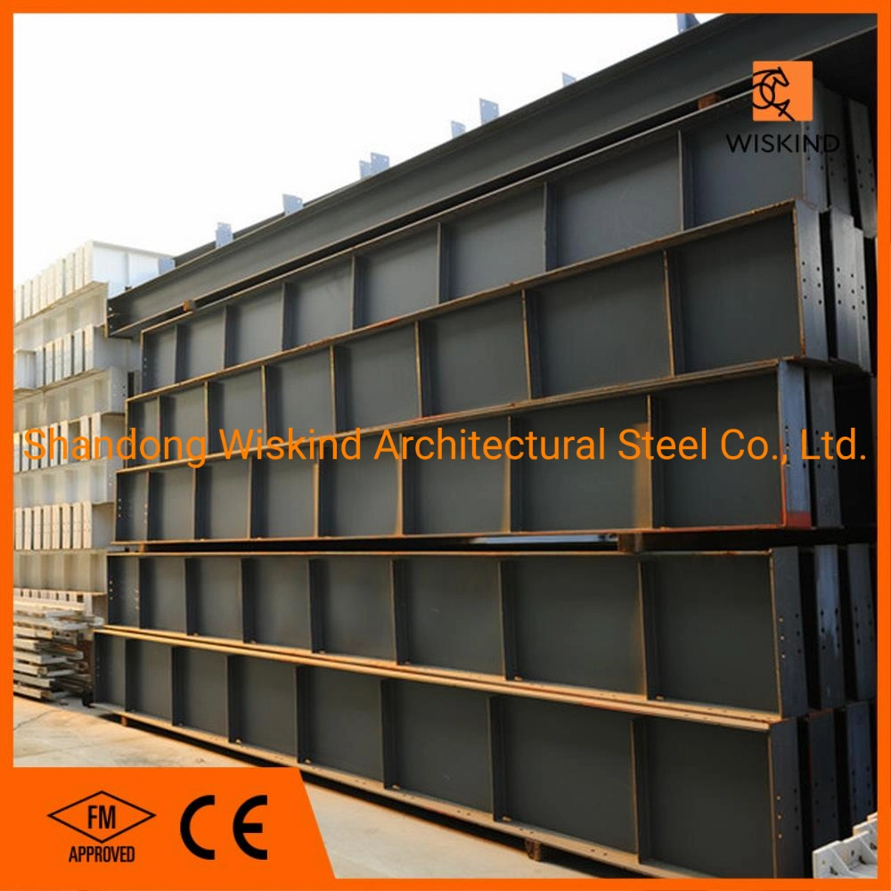 Pre-Engineered Prefabricated Light Steel H Column Manufacturer for Stadium