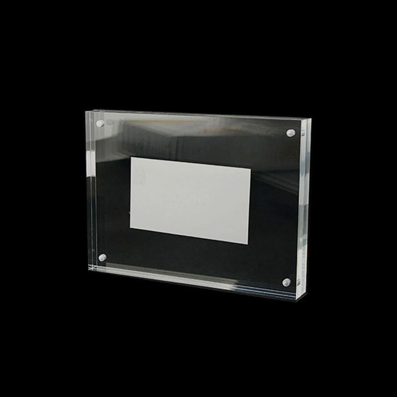 O PMMA Plexiglass Folha de plástico transparente de cristal de acrílico para molduras fotográficas