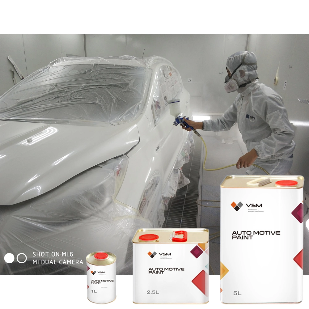 High Gloss Good Fullness Anti UV 2K Auto Clear Coat Paint