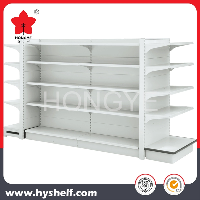 Carrefour Style Retail Supermarket Gondola Display Shelving