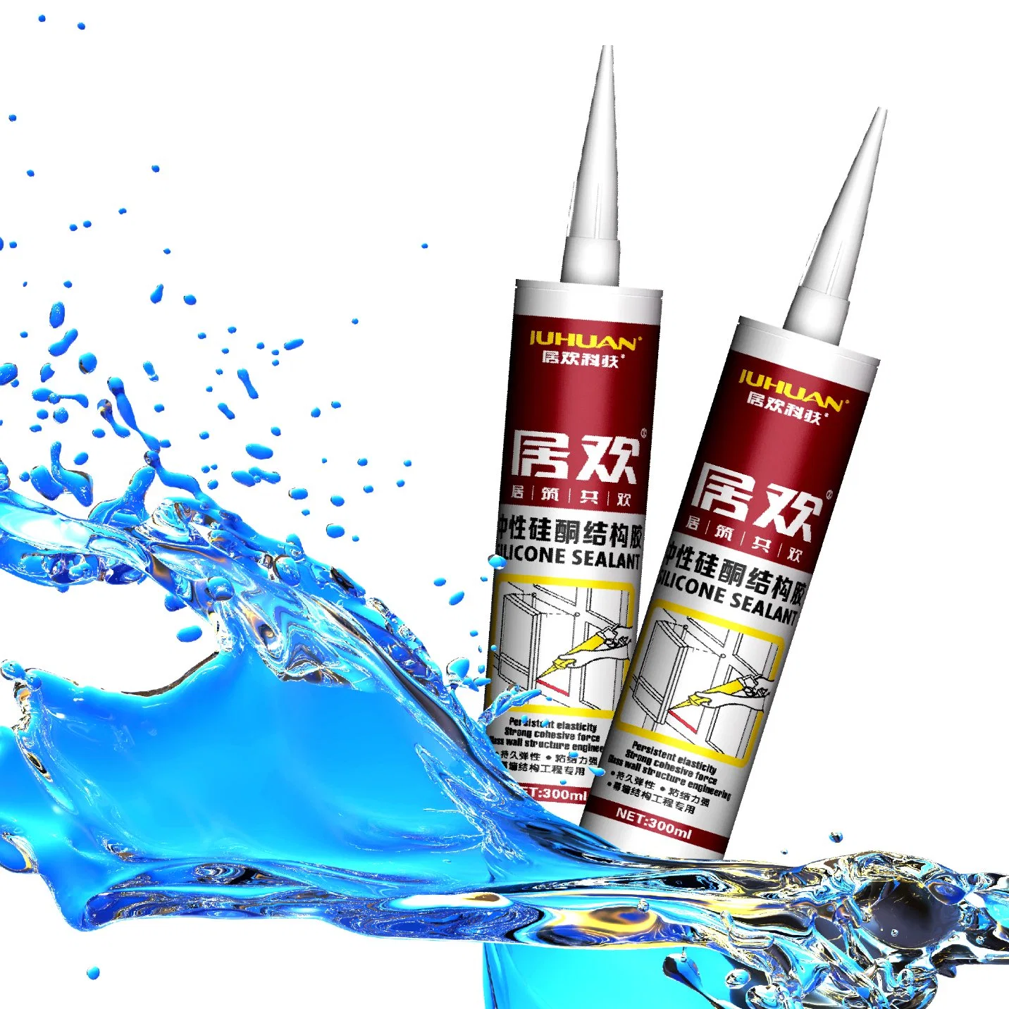 Silicone Sealant for Curtain Wall Neutral Clear and Colored
