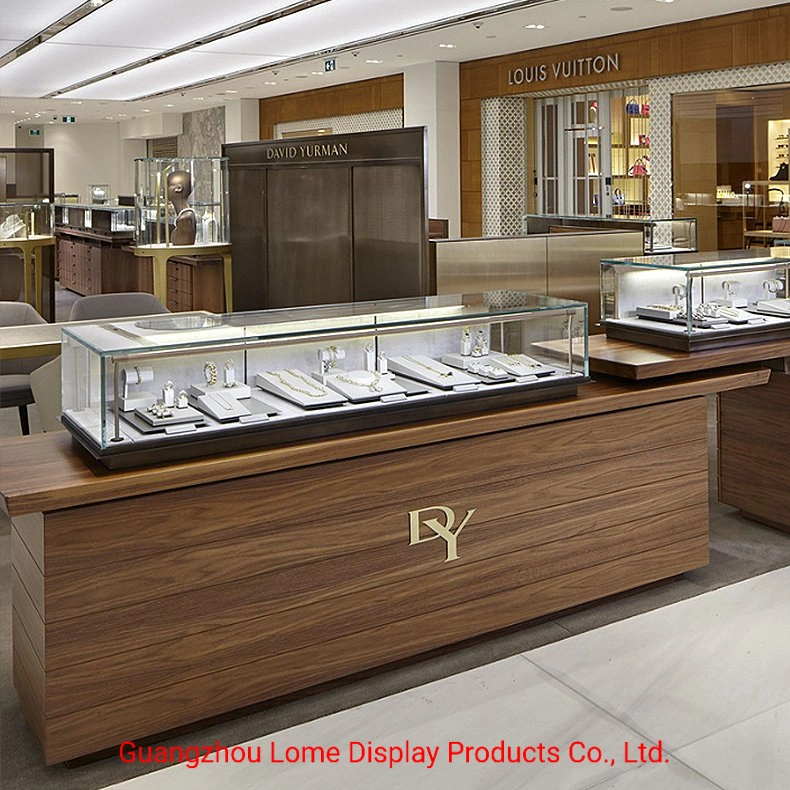 Luxury Jewelry Store Design with Jewelry Showcase Display Cabinet