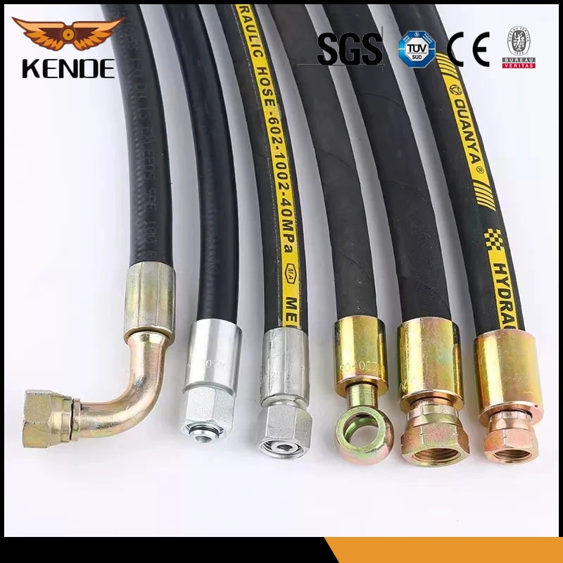 DN6 1/4" * 180 Bar / 2600 Psi Polyester Yarn Braided Plastic Hydraulic Hose High Pressure Washer Hose Plastic PVC Pipe