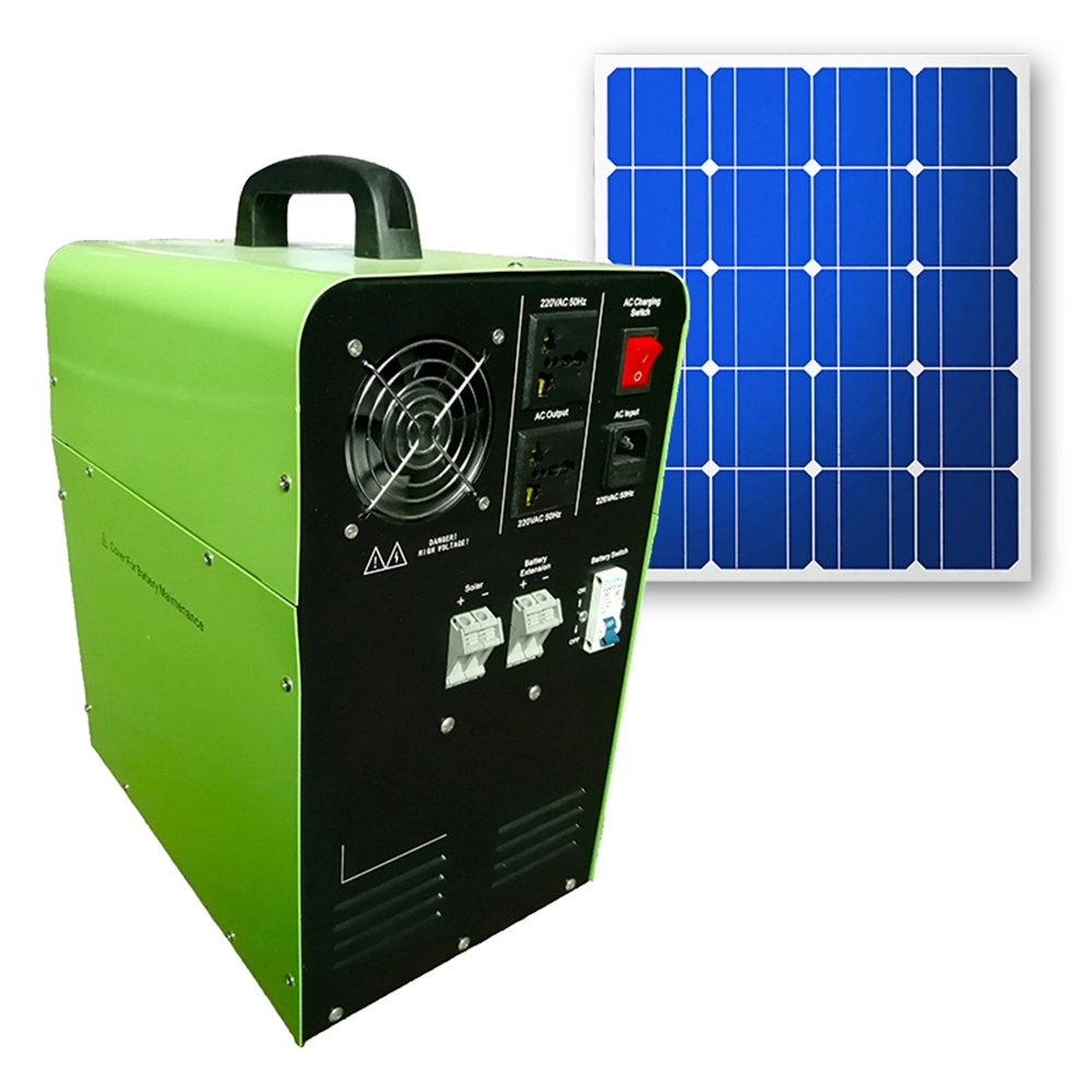 Wholesale/Supplier High quality/High cost performance Home Solar Energy System 300W 1000W AC DC Portable off Grid Solar Power System