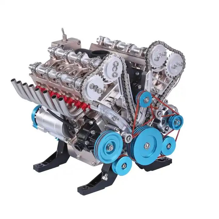 Metal Mechanical Engine Science Experiment Physics Toy for Children Educational Toys Gift