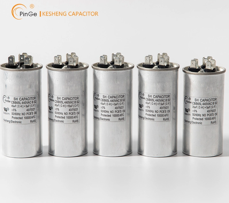 Factory Ks Pinge AC Motor Run Cbb65 Capacitor for Air Conditioner, Manufacturer