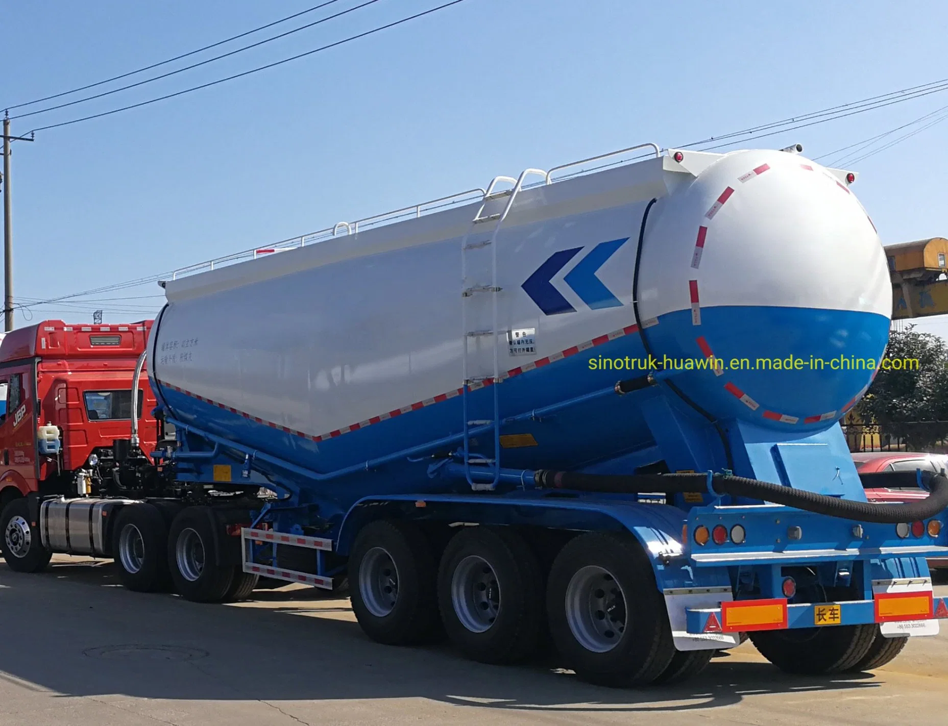 Original Factory Price V Type High Tensile Steel Bulk Cement Tanker