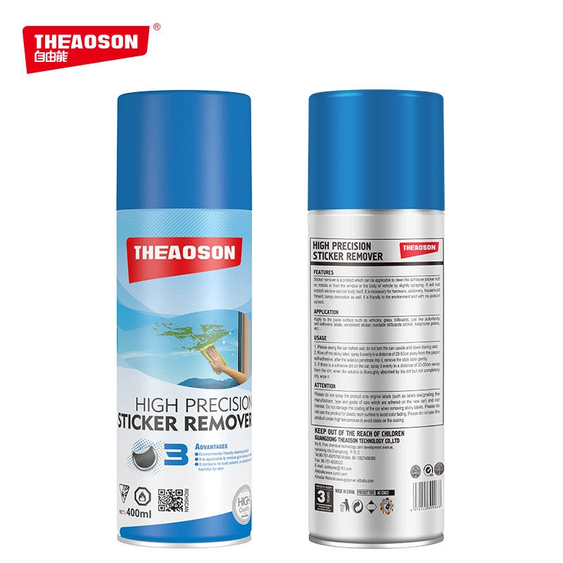 Theaoson 450ml Glue Remover Sticker Remover Spray Cleaner Agent