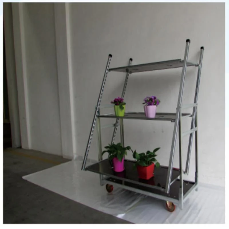 Garden Tools Steel Flower Trolley Cart for Wholesale/Supplier