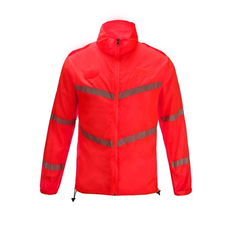 Good Quality Reflective Safety Sports Jacket Reflective Running Outdoor Cycling Night Safety Sports Clothes